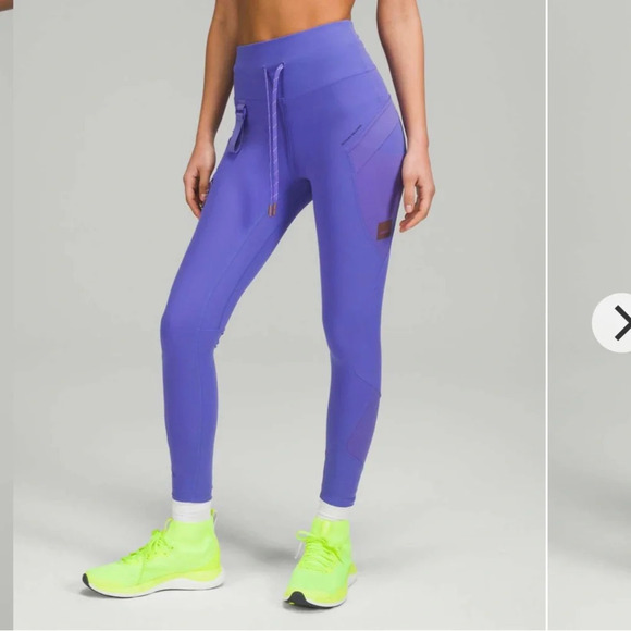 lululemon athletica Pants - Lululemon Cargo Super-High-Rise Hiking Tight 25" in Charged Indigo